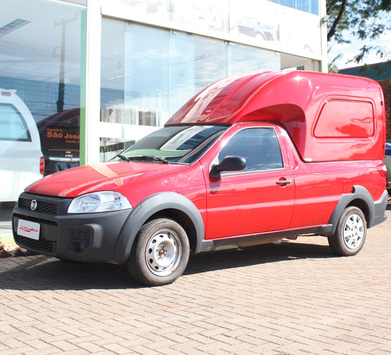Fiat Strada Carga Alta Vermelha